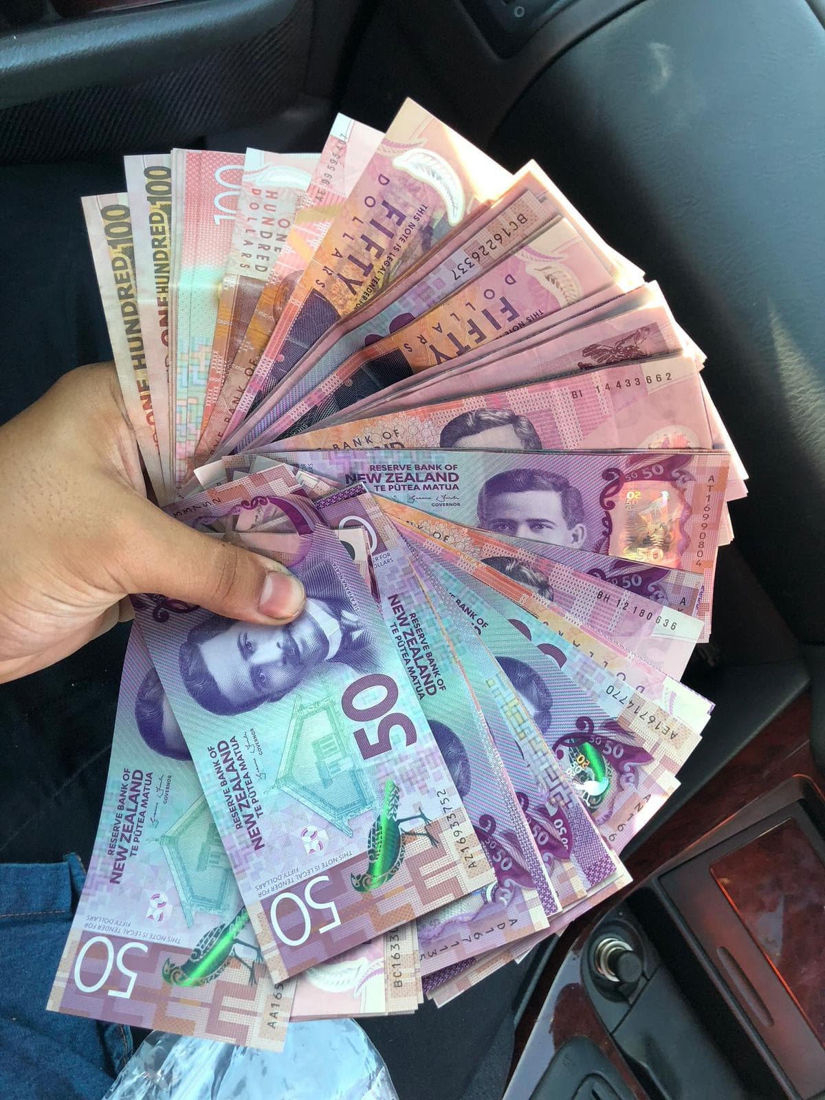 Cash in hand