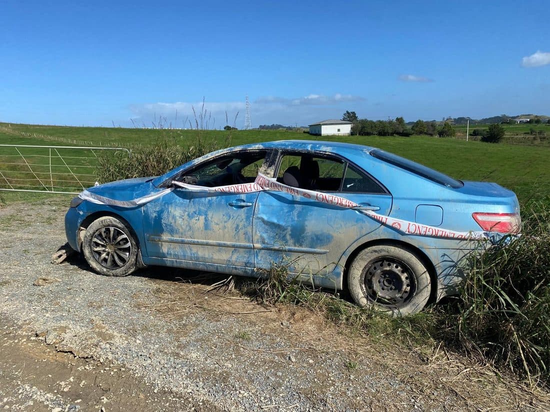 Damaged cars